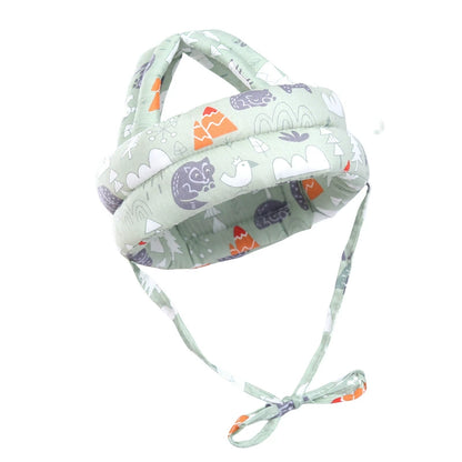 Kids Anti-Fall Safety Cap for Walking and Playing - Baby Bumper Protect Hat Head Cushion Breathable