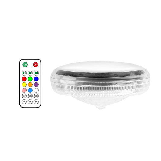 Solar Rechargeable Floating Pool Lights - Pool Lights That Float with Remote Control