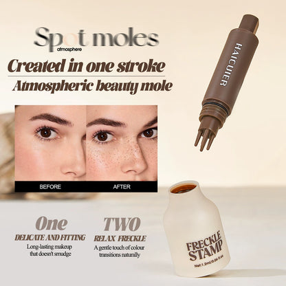 Freckle Stamp – Natural-Looking, Waterproof, Quick-Drying, Smudge-Resistant Faux Freckle Pen