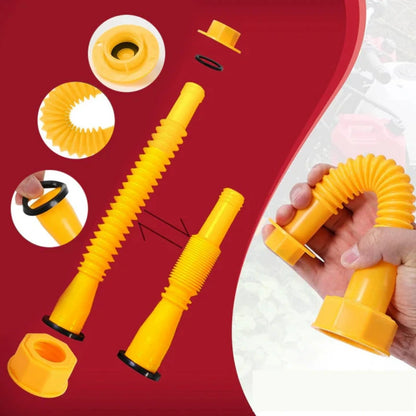 Gas Can Spout Replacement Anti-Spill Gas Can Nozzle fit 1/2/5/10 Gal Can bends
