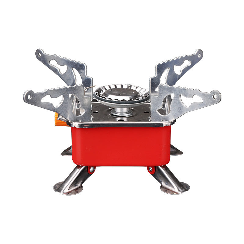 Portable Propane Gas Camping Stove,2800W Collapsible Windproof for Outdoor Cooking, Backpacking, Hiking and Picnic