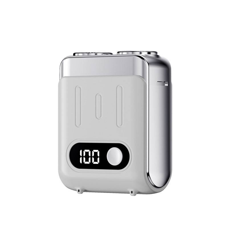 Portable Mini Electric Waterproof Shaver with USB-C Fast Charging