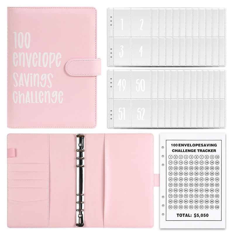 100 Envelopes Money Saving Challenge Budget Book