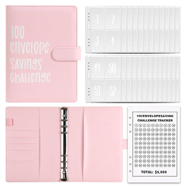 100 Envelopes Money Saving Challenge Budget Book