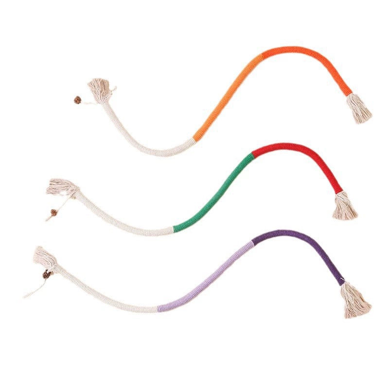 3PCS Cat Toy Rope Cat Chewing Rope Toy Self-Entertainment Boredom Relief