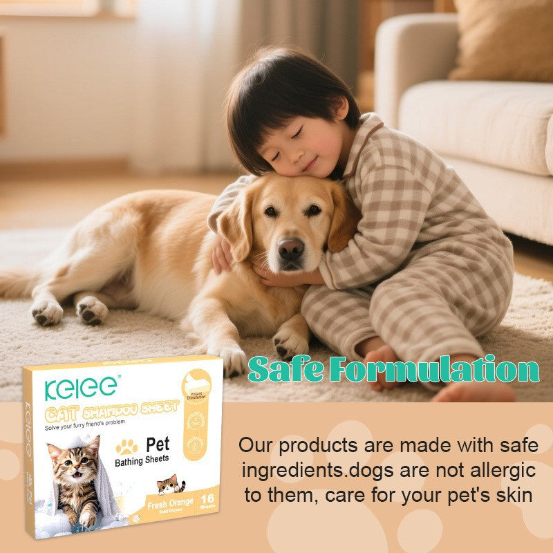 Pet Hair Softening And Deodorizing Bath Foam Tablets