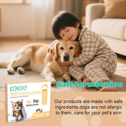 Pet Hair Softening And Deodorizing Bath Foam Tablets