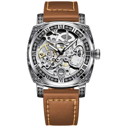 Personality Fashion Mechanical Watch Men's Fully Automatic Mechanical Watch Hollow Wrist Watch