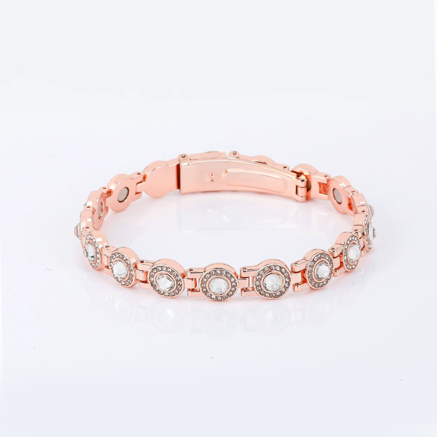 Ladies Copper Magnetic Bracelet NEW 2026 Model Double Strength