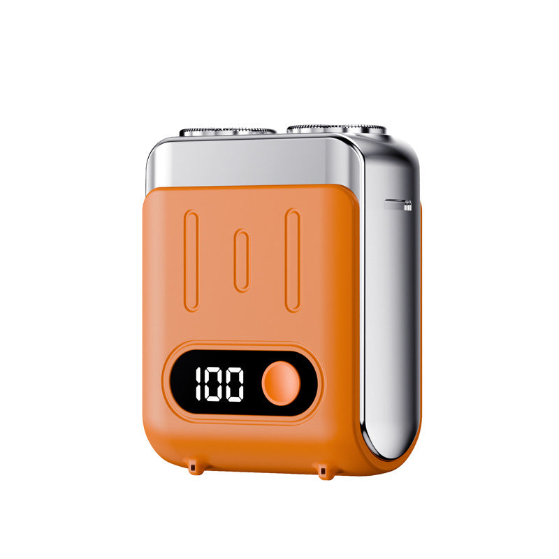 Portable Mini Electric Waterproof Shaver with USB-C Fast Charging