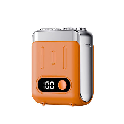 Portable Mini Electric Waterproof Shaver with USB-C Fast Charging