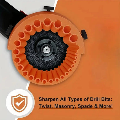 Drill Bit Sharpener,Giant Blade Angle Grinder for Grinding Bits