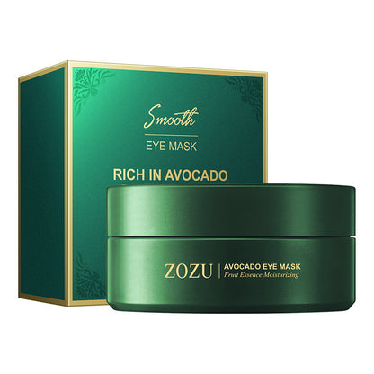 30 Pairs Hydrating Gel Soothing Under Eye Masks for Cooling Moisture Avocado