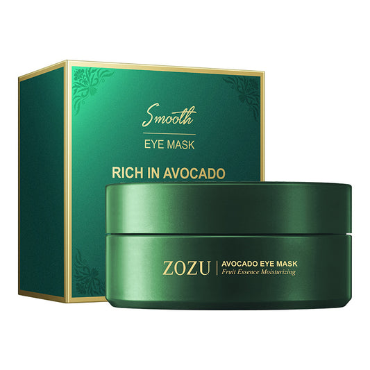 30 Pairs Hydrating Gel Soothing Under Eye Masks for Cooling Moisture Avocado