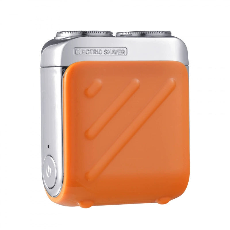 Shaver Traveler Mini and Portable Suitcase Design Double-Ring Magnetic