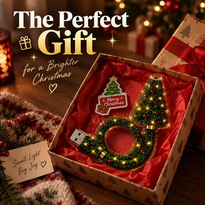 Plug and Play Hd USB Christmas Tree Projector with 6 Festive Scenes