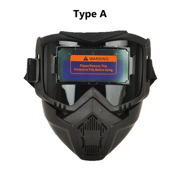 Auto Darkening Welding Helmet with True Color Tech for Grinding & Welding