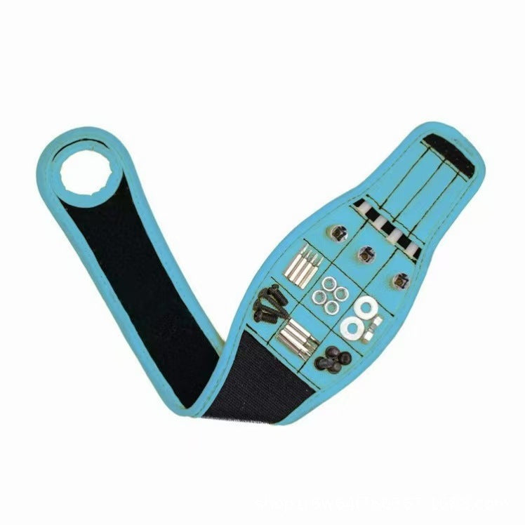 Magnetic Tool Wristband for Mechanics,Keep Screws, Nails, and Drill Bits within Easy Reach.