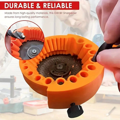 Drill Bit Sharpener,Giant Blade Angle Grinder for Grinding Bits