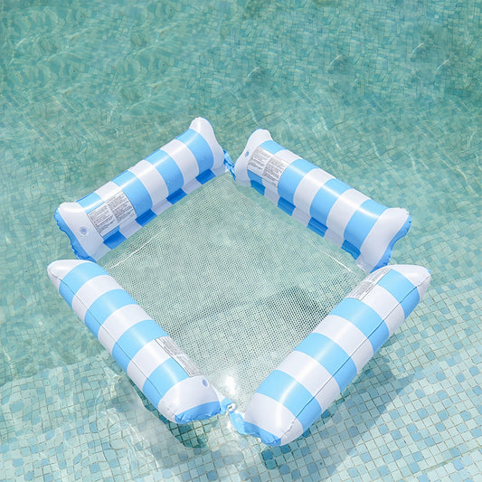 Water Hammock Recliner Inflatable Floating Swimming Mattress Pool Float Mats Sea
