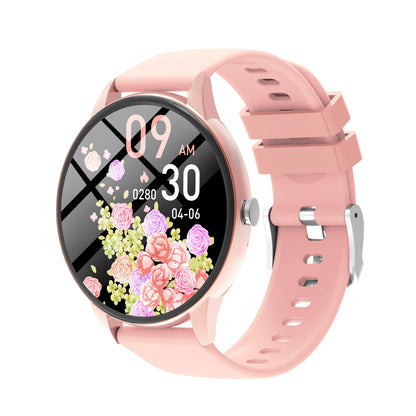 1.27" HD Fitness Tracker Smart Watch for Women 130+ Sports Modes, Heart Rate/Sleep Monitor, IP68 Waterproof, Compatible with iOS & Android