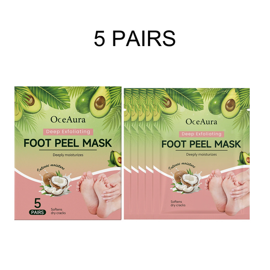 Avocado Exfoliating Foot Mask - Gently Cares for Soft&Comfortable Feet