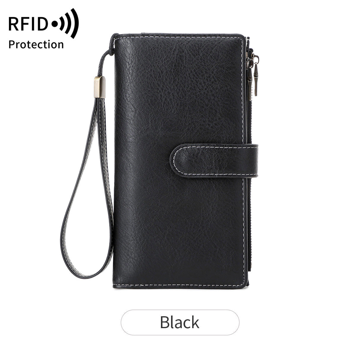 Leather Wallets for Women with RFID Blocking Credit Card Holder Large Capacity