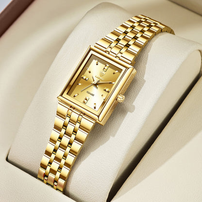 Luxury Ladies Quartz Wrist Watches Stainless Steel Bracelet