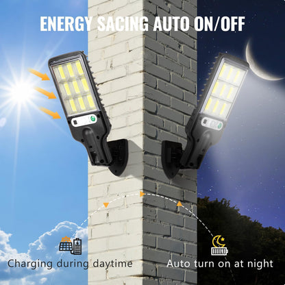 Waterproof LED Motion Sensor Lights Solar Powered