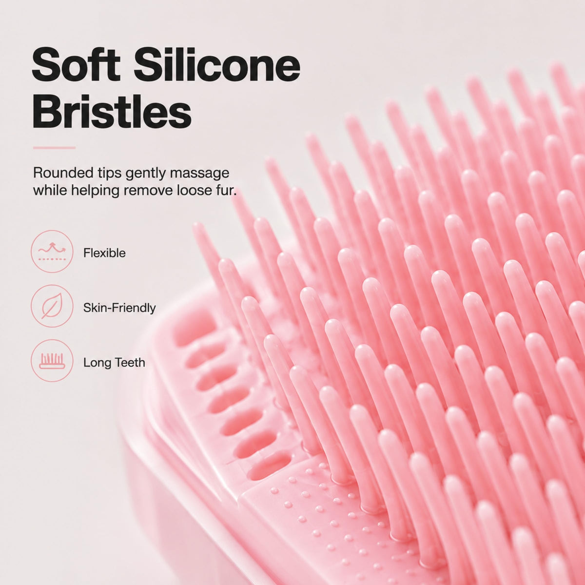 2 Pack Cat Self Groomer Wall Brush , Corner Cat Grooming Comb
