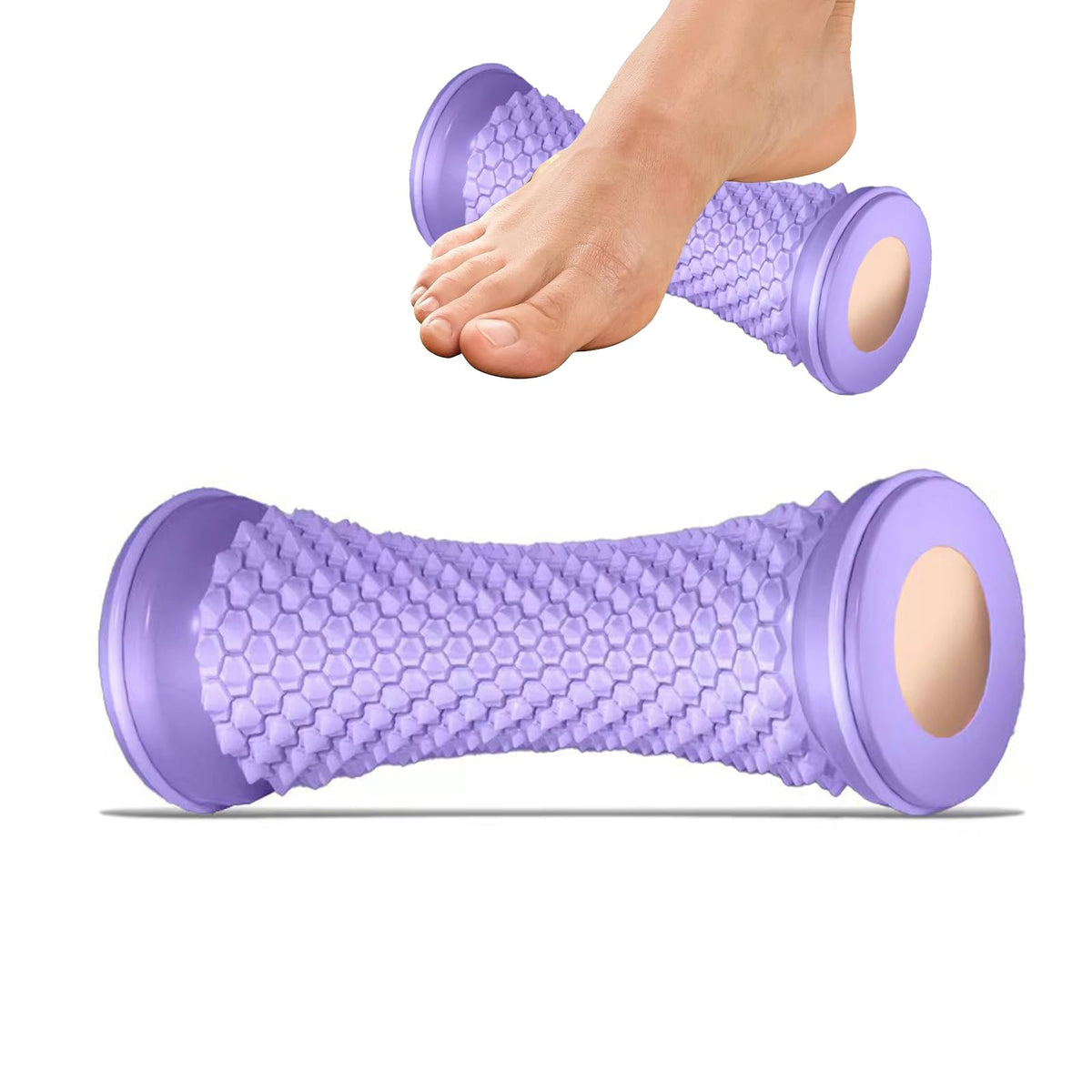 Plantar Fascia Relief Foot Massage Roller - Silicone Muscle Relaxation Massager Wheel