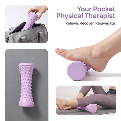 Plantar Fascia Relief Foot Massage Roller - Silicone Muscle Relaxation Massager Wheel