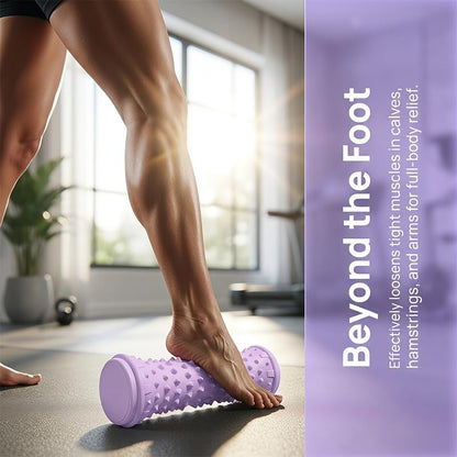 Plantar Fascia Relief Foot Massage Roller - Silicone Muscle Relaxation Massager Wheel