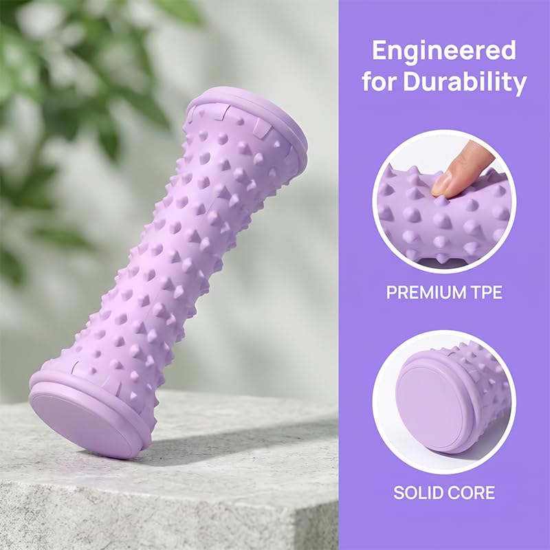 Plantar Fascia Relief Foot Massage Roller - Silicone Muscle Relaxation Massager Wheel