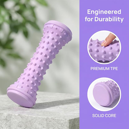 Plantar Fascia Relief Foot Massage Roller - Silicone Muscle Relaxation Massager Wheel