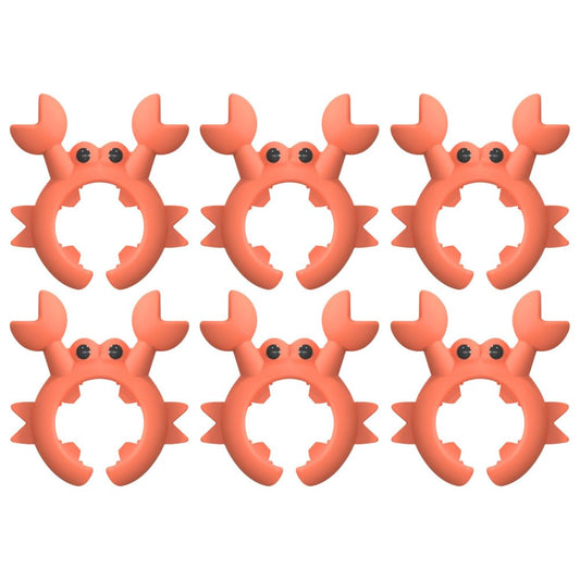 Creative Crab Shaped Spatula Rack, Silicone Anti Scalding Cooking Pot Clip