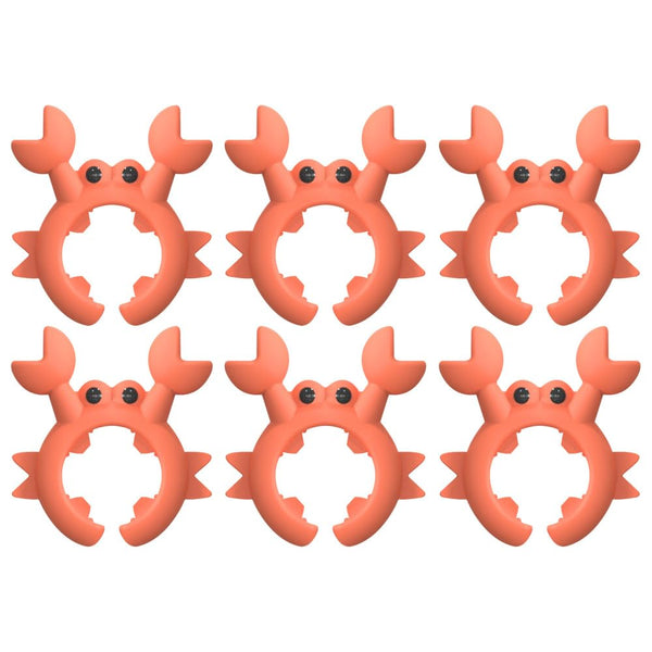 Creative Crab Shaped Spatula Rack, Silicone Anti Scalding Cooking Pot Clip