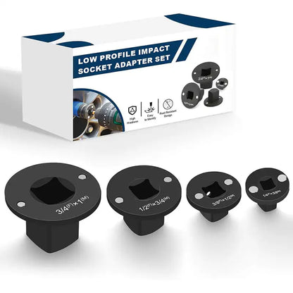 4PCS Magnetic Drive Ratchet Wrench Adapter Set