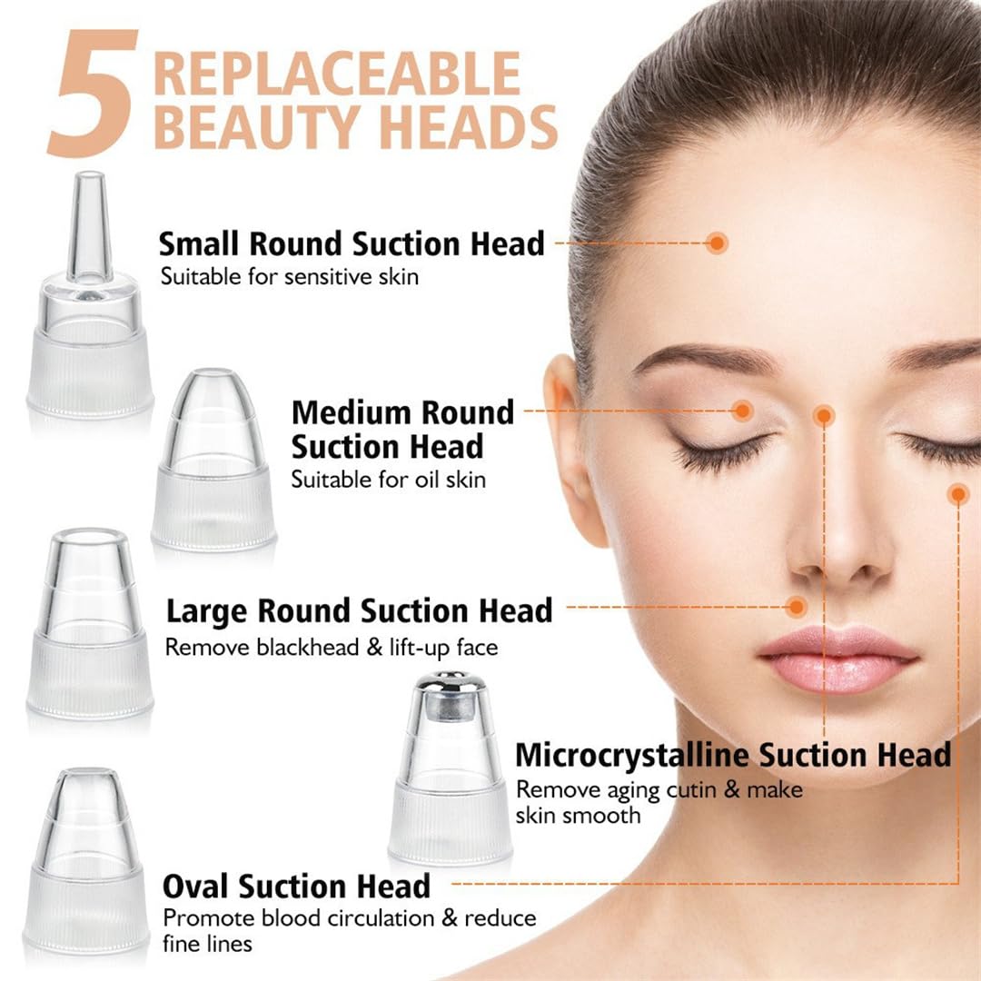Blackhead Remover Pore Vacuum,Professional Facial Pore Cleaner