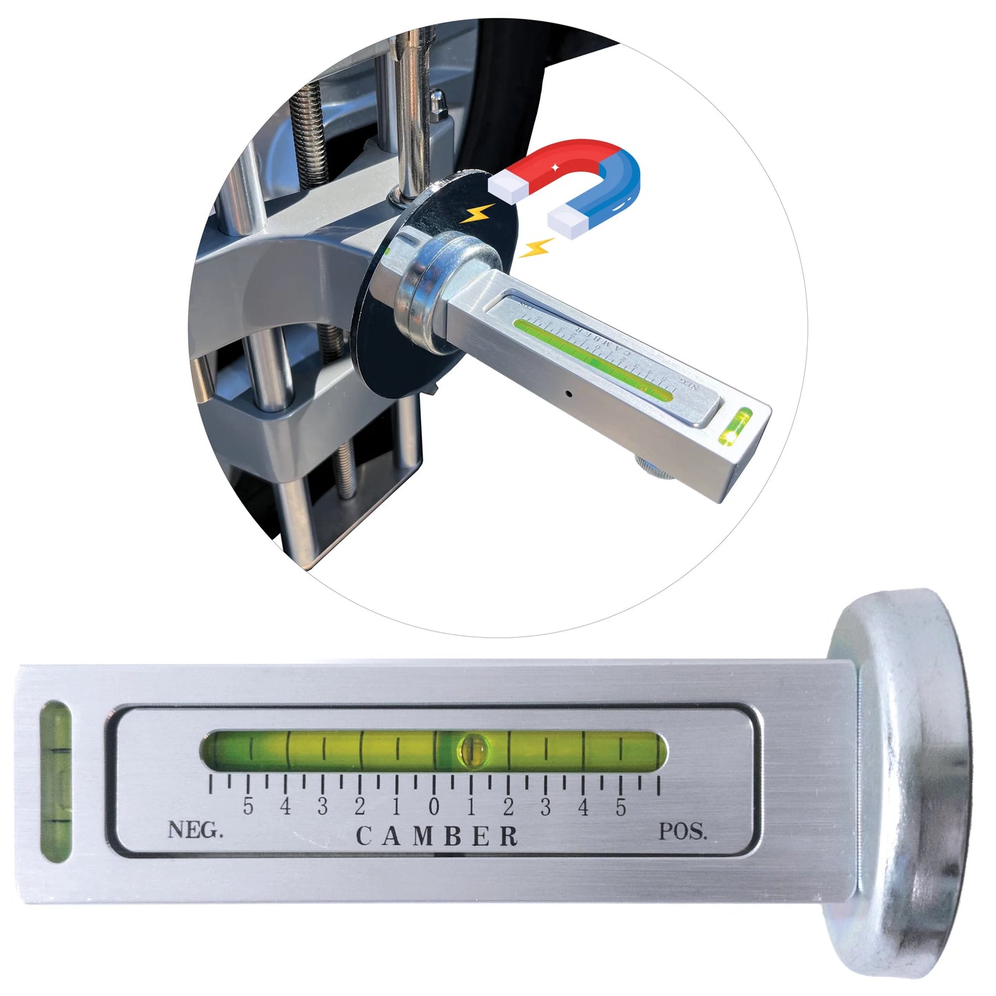 Four-Wheel Alignment Magnetic Level,Camber Angle Adjustment Auxiliary Tool