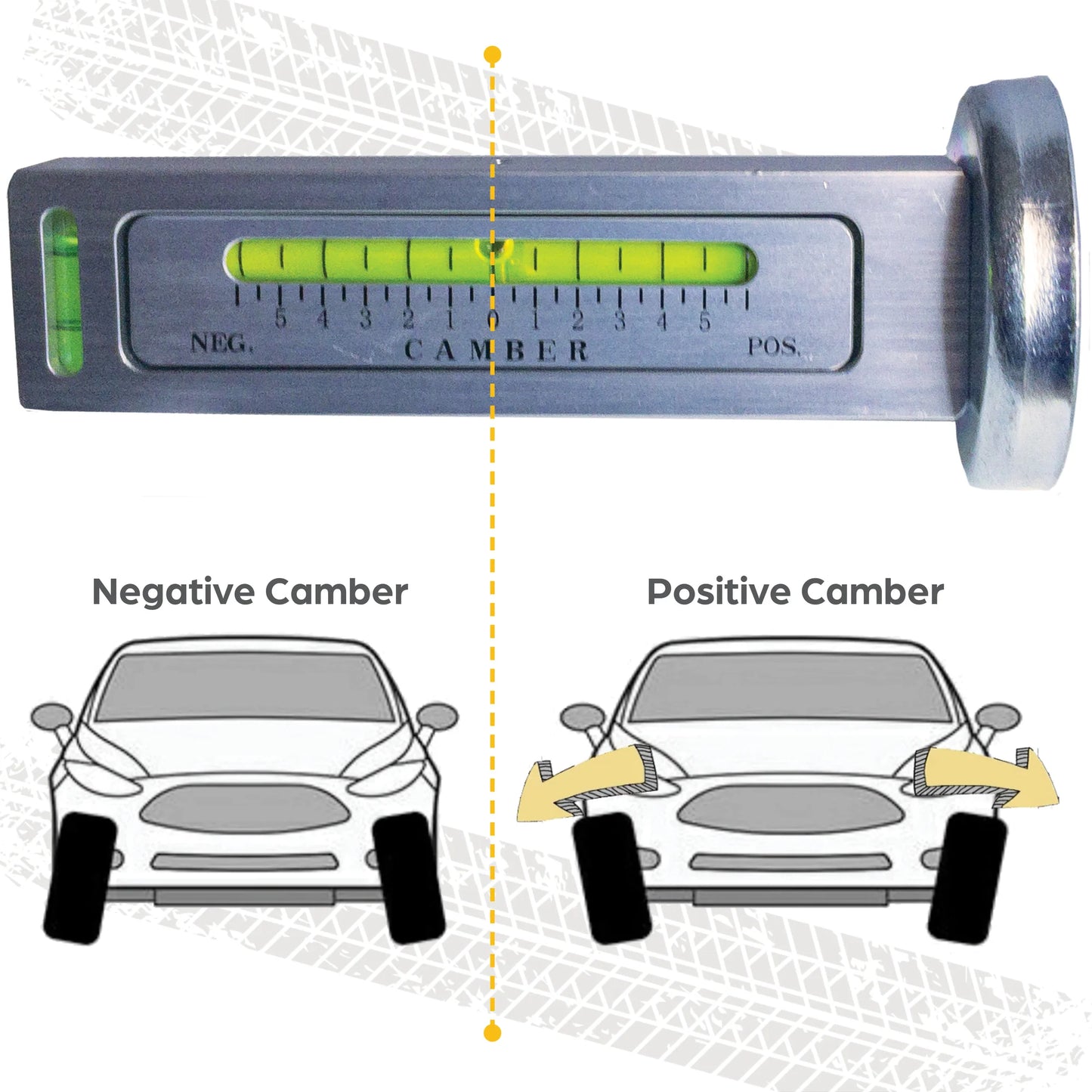 Four-Wheel Alignment Magnetic Level,Camber Angle Adjustment Auxiliary Tool