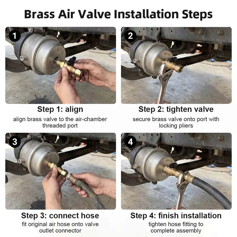 M18x1.5 Air Brake Cut-Off Valve with Exhaust Port