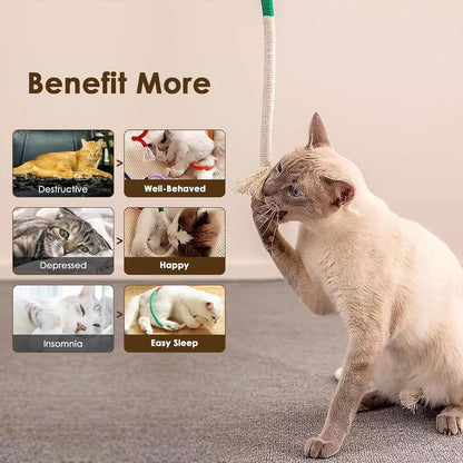 3PCS Cat Toy Rope Cat Chewing Rope Toy Self-Entertainment Boredom Relief