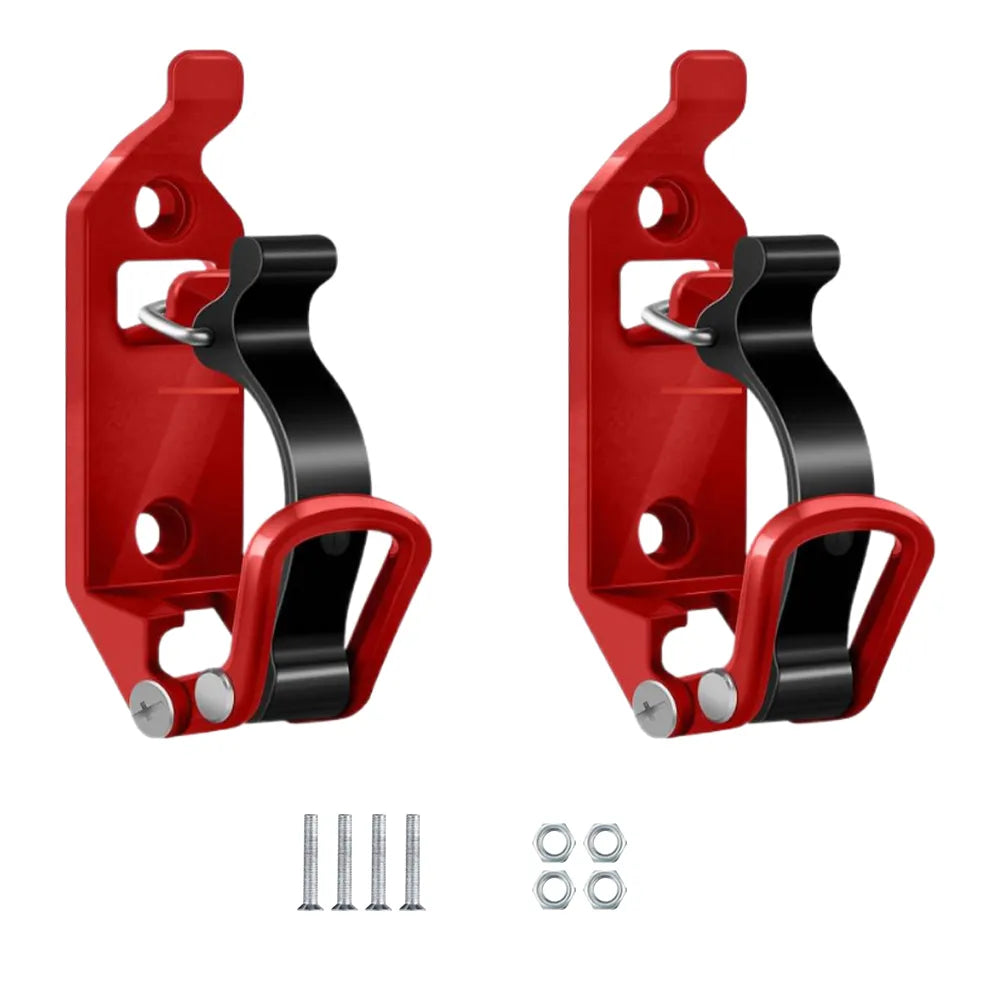 2pcs Shovel Holder Clamp Wall Mount Kit Quick Release Storage for Roof Rack