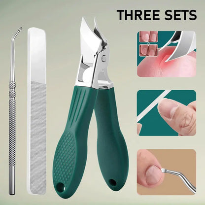 3-Piece Sets of Eagle Beak Beveled Nails Clippers