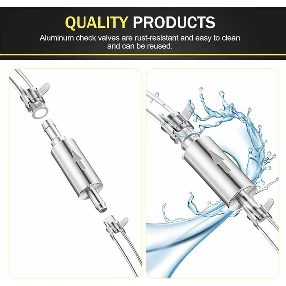 Brake Bleeder Tool One Way Check Valve Tube Bleeding Tool Kit