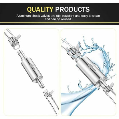 Brake Bleeder Tool One Way Check Valve Tube Bleeding Tool Kit
