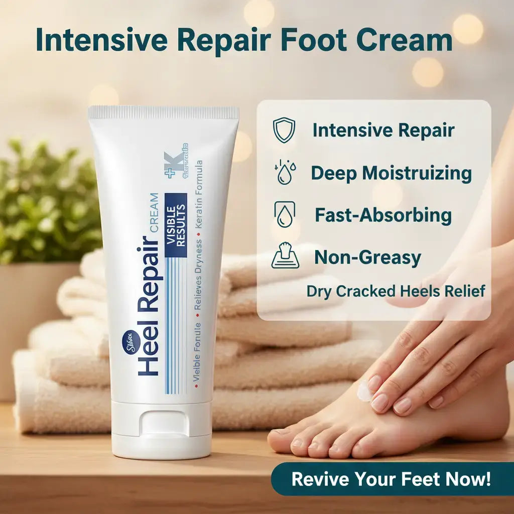 80ml Intensive Repair Foot Cream for Dry Cracked Heels