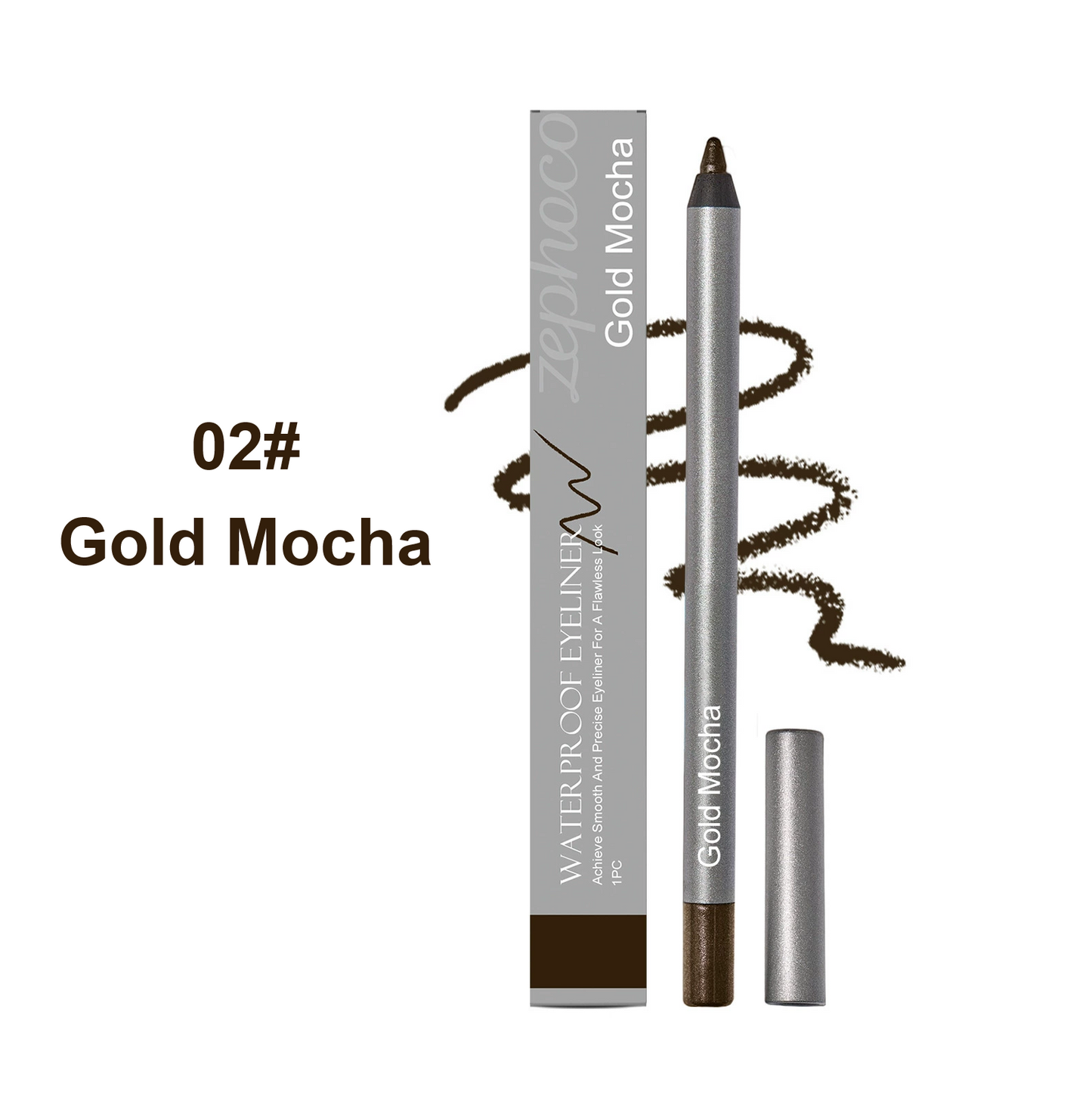 Smooth Eyeliner Gel Pen - Silky Smooth Long-lasting Makeup Eyeliner Gel Pencil