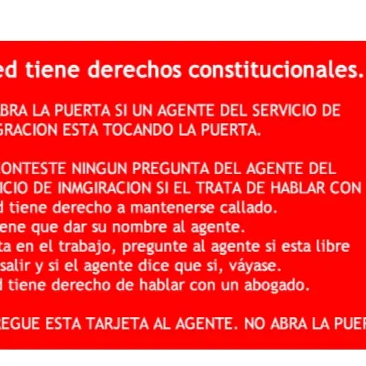 10pcs-Know Your Rights Card - U.S. Citizenship - Your Rights and Duties Under 5th Amendment
